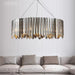 Legance Stainless Steel Chandelier, Chrome.