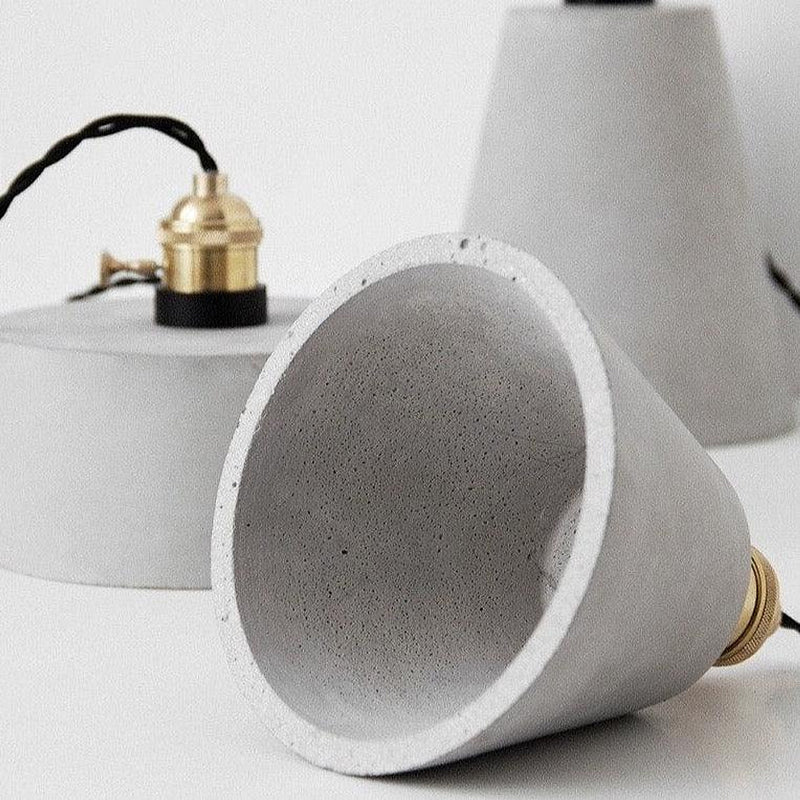 Vintage Style Cemented Pendant Light-DWHOME