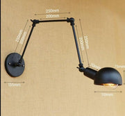 Retro Style Mechanical Gold Wall Light N READY-DWHOME