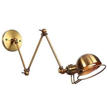 Retro Style Mechanical Gold Wall Light N READY - DWHOME