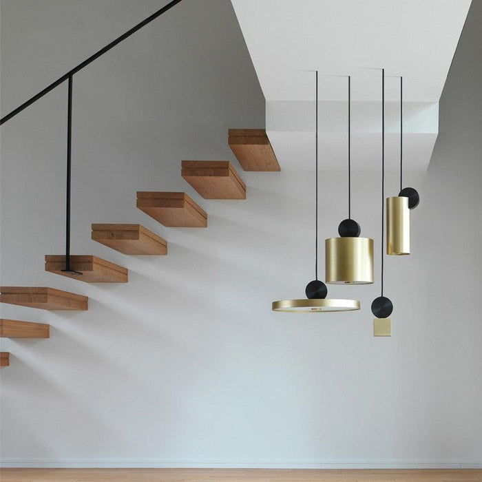 Modern Geometrics Pendant Light.