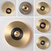 Modern Disc Wall Sconce.