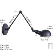 Nordic Style Extendable Wall Lamp-DWHOME