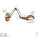 Nordic Style Extendable Wall Lamp - DWHOME