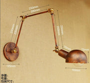 Retro Style Mechanical Gold Wall Light N READY-DWHOME