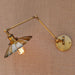 Rustic Style Vintage Long Arm Wall Light.