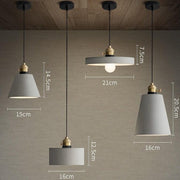 Vintage Style Cemented Pendant Light-DWHOME