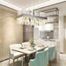 Calvi Crystal Rectangular Chandelier-DWHOME