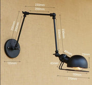 Retro Style Mechanical Gold Wall Light N READY-DWHOME