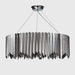 Legance Stainless Steel Chandelier, Chrome.