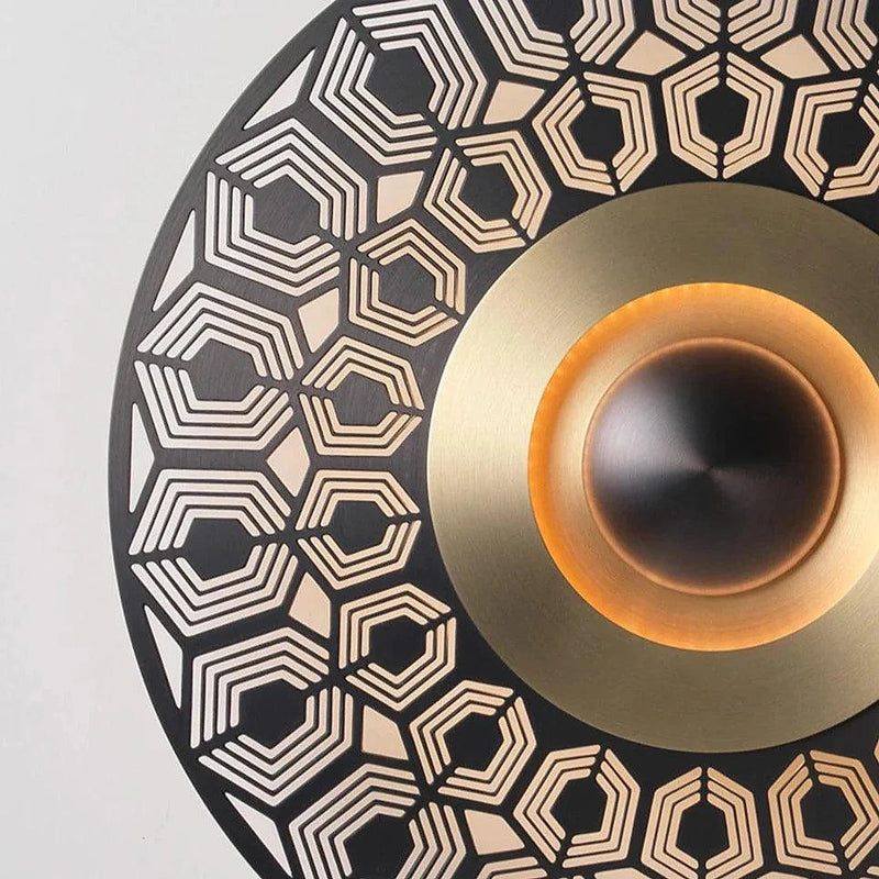 Modern Disc Wall Sconce-DWHOME