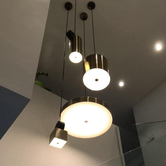 Modern Geometrics Pendant Light.