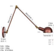 Nordic Style Extendable Wall Lamp-DWHOME