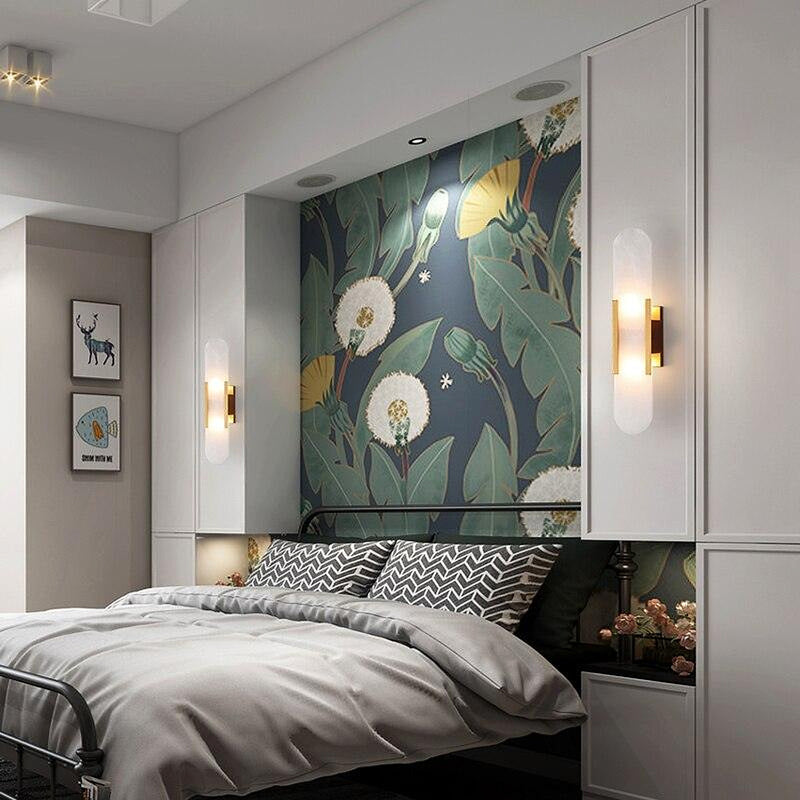 Post-modern Marble Wall Lamp-DWHOME