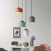 Wooden Bucket Pendant Lights.