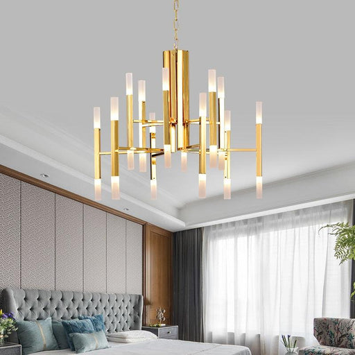 Nordic Style Postmodern Candle Chandelier.