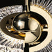 Luxury Nordic Rotatable Roulette Pendant Light.