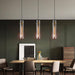 Nordic Style Transparent Torch Pendant Light - DWHOME