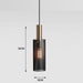 Nordic Style Cylinder Pendant Light-DWHOME
