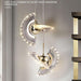 Luxury Nordic Rotatable Roulette Pendant Light.