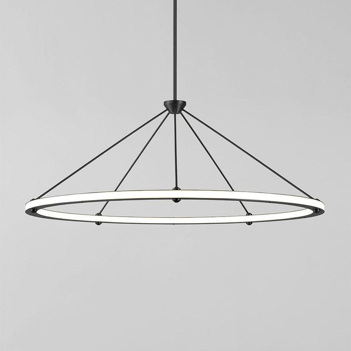 Cascading Ring Circle Pendant Lamp-DWHOME