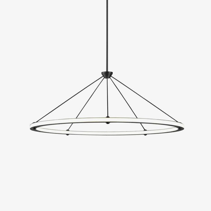 Cascading Ring Circle Pendant Lamp-DWHOME