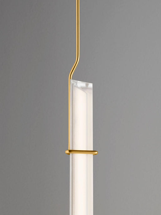 Halo Jewel Straight Pendant Light-DWHOME