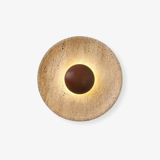 Halo Travertine Wall Light - DWHOME