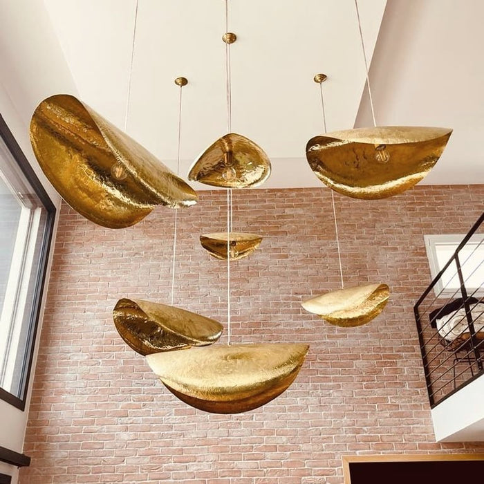 Hammered Pendant Light.