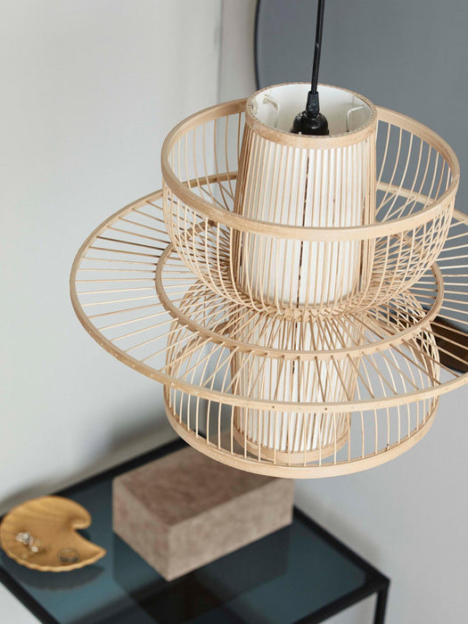 Handmade Sigyn Bamboo Pendant Lamp.