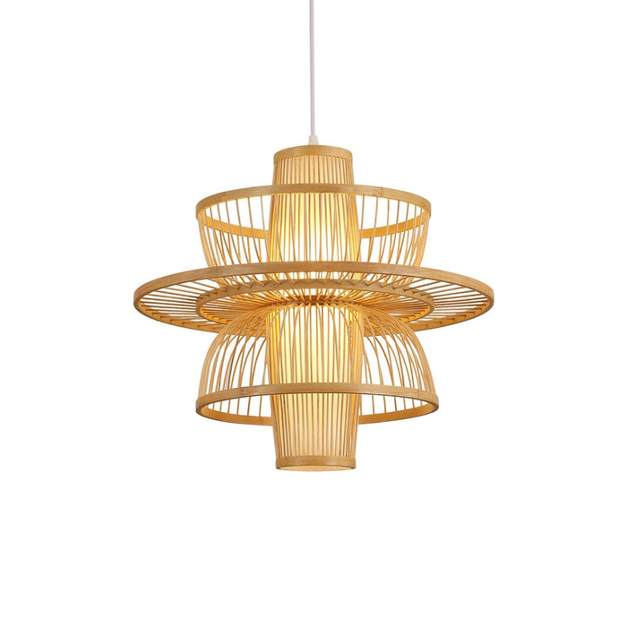 Handmade Sigyn Bamboo Pendant Lamp - Vakkerlight