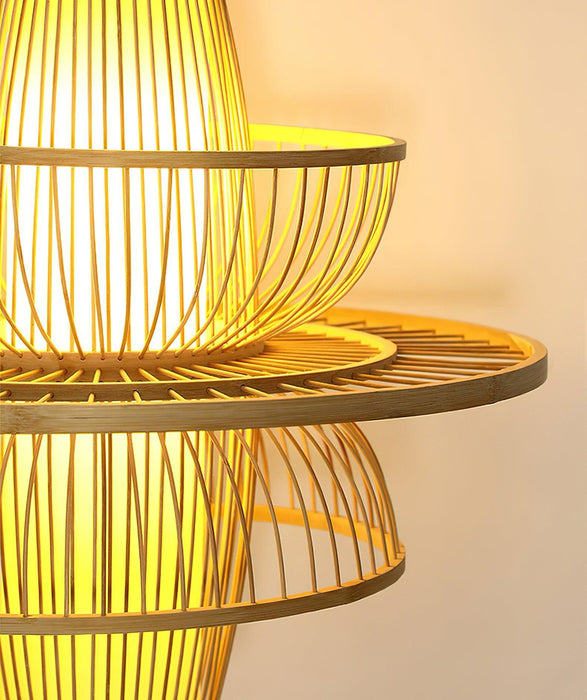 Handmade Sigyn Bamboo Pendant Lamp-DWHOME