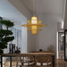 Handmade Sigyn Bamboo Pendant Lamp.