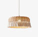 Handwoven Jute Pendant Light-DWHOME