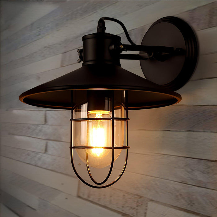 Harbour Industrial Wall Light-DWHOME