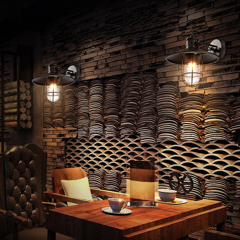 Harbour Industrial Wall Light-DWHOME