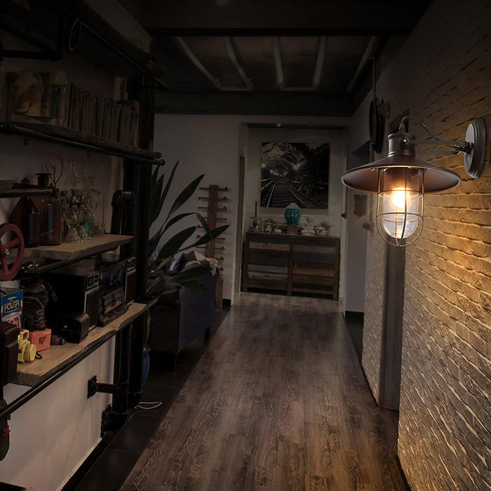 Harbour Industrial Wall Light-DWHOME
