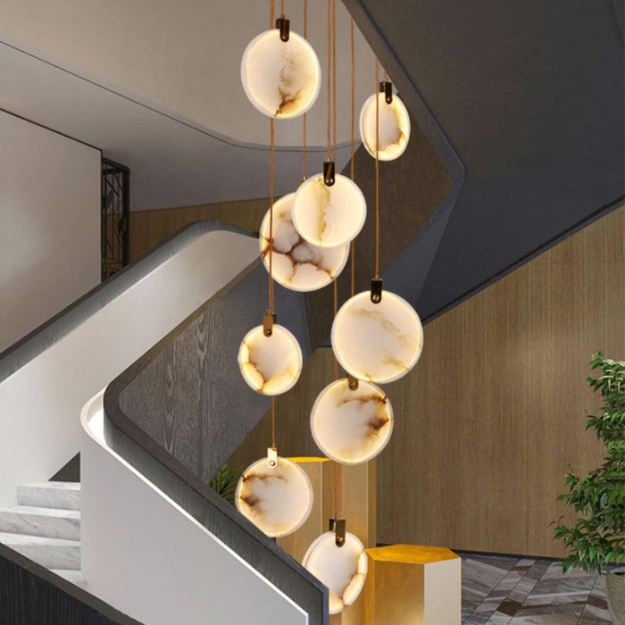 Harvest Alabaster Pendant Lamp-DWHOME