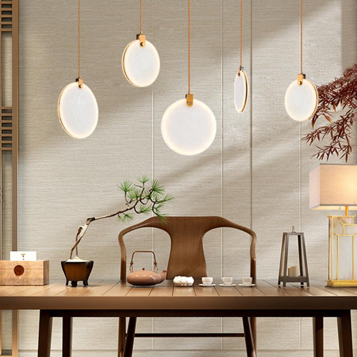Harvest Alabaster Pendant Lamp-DWHOME