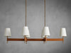 Hastings Linear Chandelier 6/8/10 Light-DWHOME