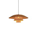 Hat Weave Rattan Pendant Lamp.