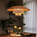 Hat Weave Rattan Pendant Lamp.