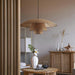 Hat Weave Rattan Pendant Lamp.