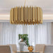 Modern Style Stainless Steel LED Chandelier.