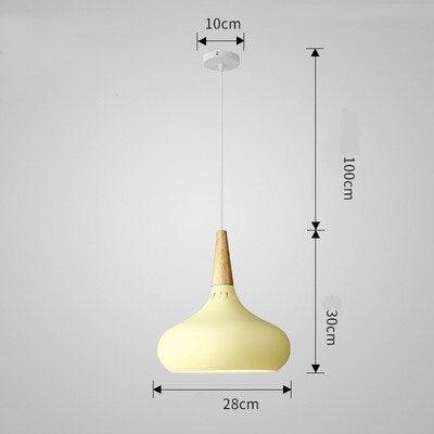 Nordic Style Ice Cream Cone Hanging Light.