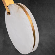 Moonshade Natural Marble Kitchen Island Light Fixture-DWHOME