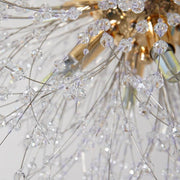 24" Crystal Dandelion Sphere Ceiling Light-DWHOME