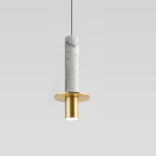 Marble Candlestick Pendant Lights - DWHOME