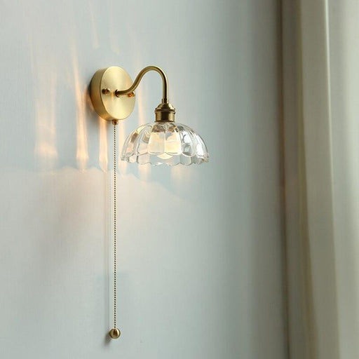 Modern Style Pull Chain Wall Light.