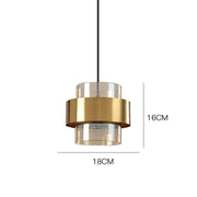 Nordic Cylindrical Pendant Lights-DWHOME